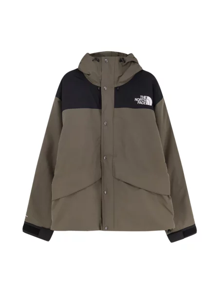 The North Face Kurtki Mężczyzna Wielobarwność L Mountain Down Jacket zielona
