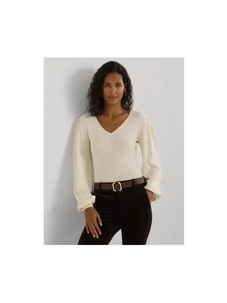 Sweter Lauren Ralph Lauren beżowy