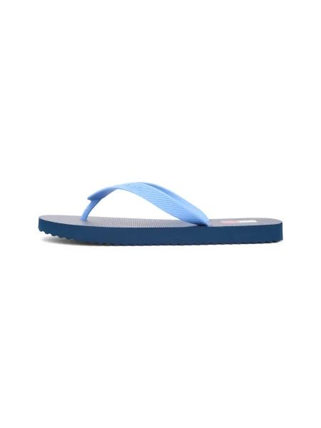 Tommy Jeans Japonke BEACH SANDAL nebeško modra / temno modra / rdeča / črna bela