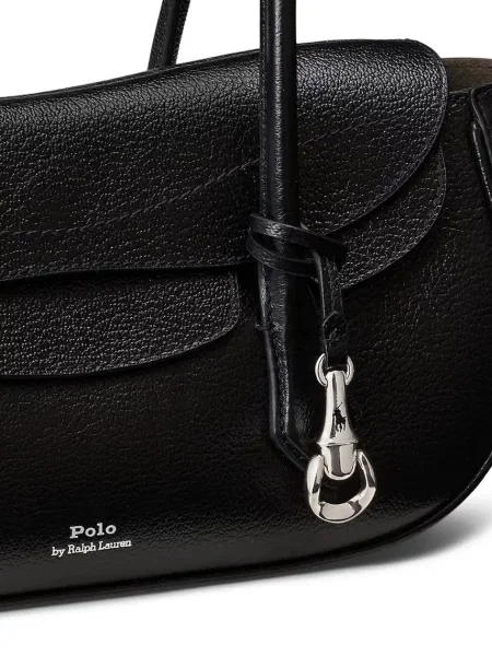 Кожаная сумка шоппер Polo Ralph Lauren