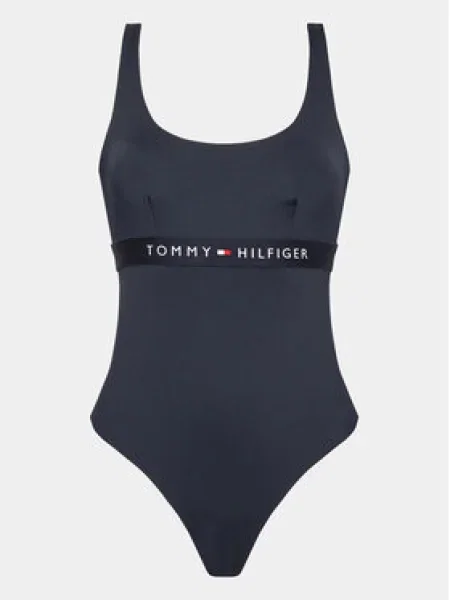 Tommy Hilfiger Underwear Fürdőruhák sötétkék / tűzpiros / fehér fekete