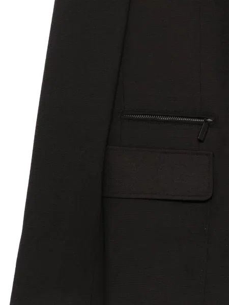 Sacou Karl Lagerfeld streetstyle negru