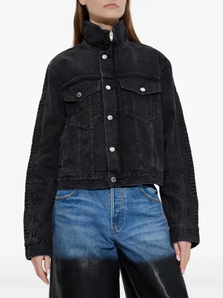 Geacă de blugi Alexander Wang negru