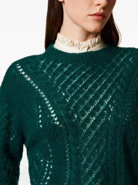 Pulover Twinset business verde
