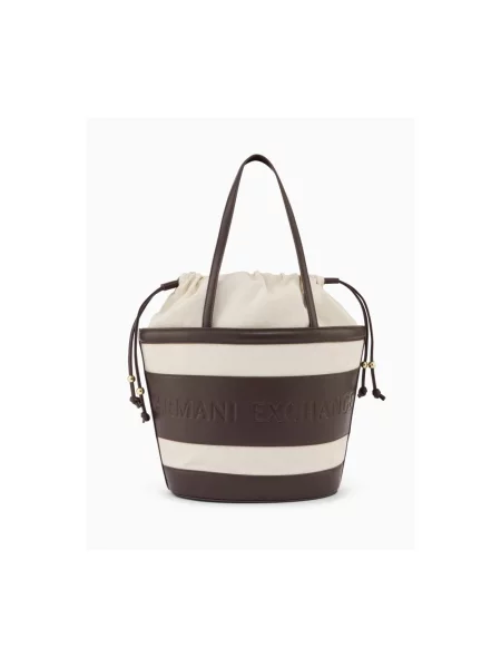 Torebka Armani Exchange brązowa