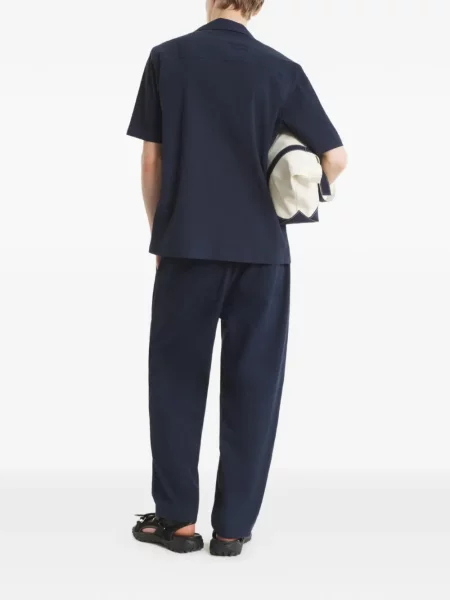 Košile Maison Kitsuné modrá