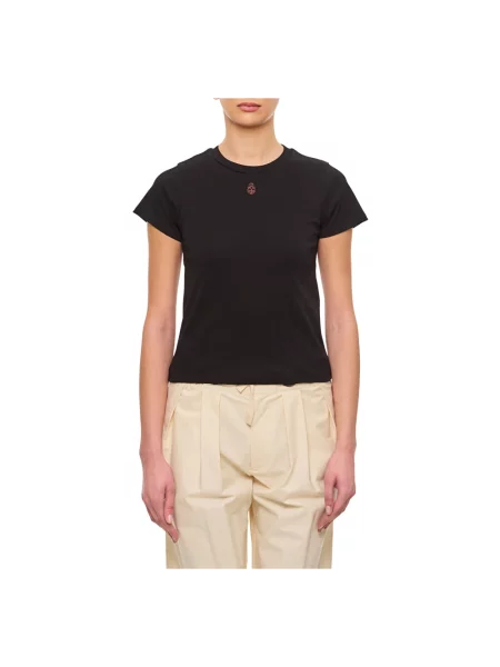 Koszulka Alexander Mcqueen z krótkim rękawem czarna