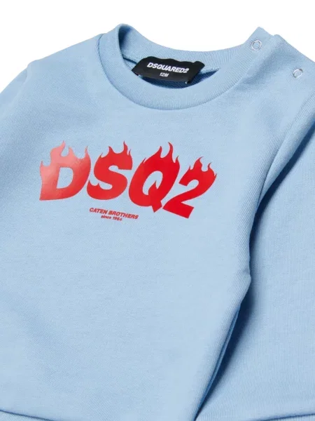 Sweter dziecięcy Dsquared2 niebieski