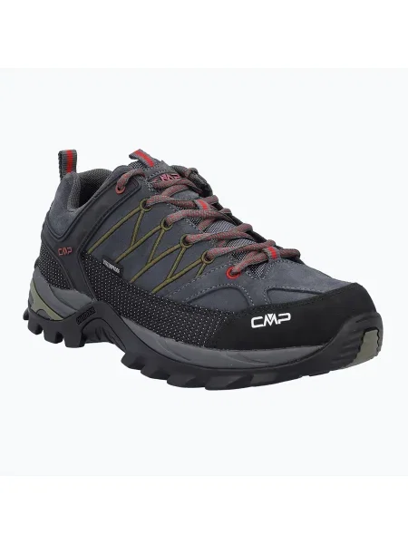 Olcsóbban. Férfi CMP Rigel Low titanio / chill trekking csizma. Méret: 45 EU szürke