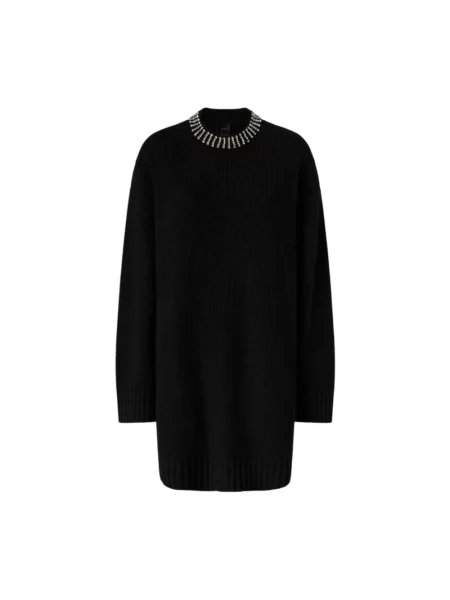 Sukienka Pinko garniturowa czarna