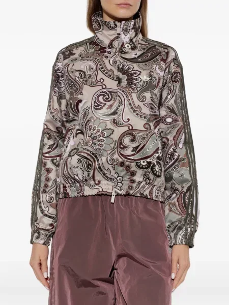 Decupat fustă Adidas cu broderie alergare alb