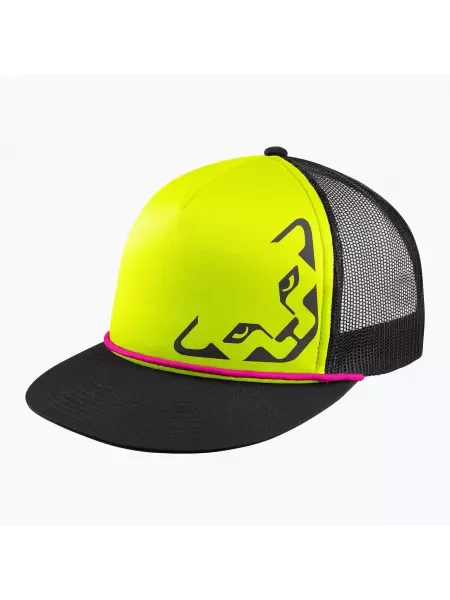 Czapka z daszkiem DYNAFIT Trucker 3 fluo yellow żółta