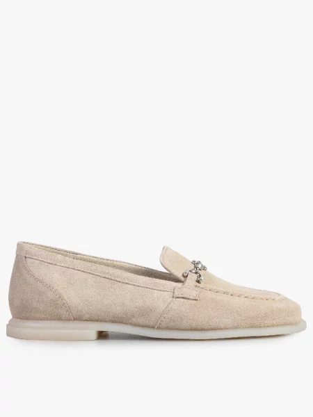 Замшевые туфли Modamilano бежевые