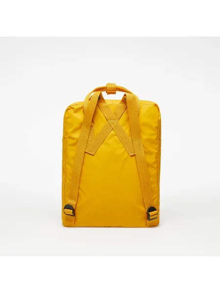 Fjallraven hátizsák Kanken nagy nyomott mintás sárga