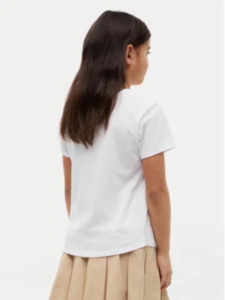 Dětské tričko Tommy Hilfiger bílé