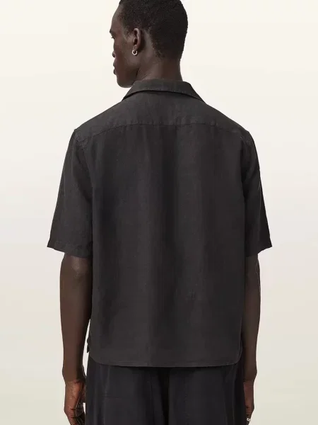 Льняная рубашка Allsaints
