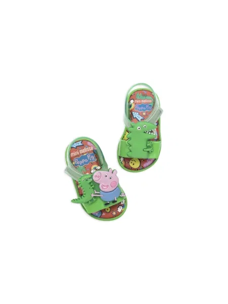 Sandały dziecięce Mini Melissa zielone