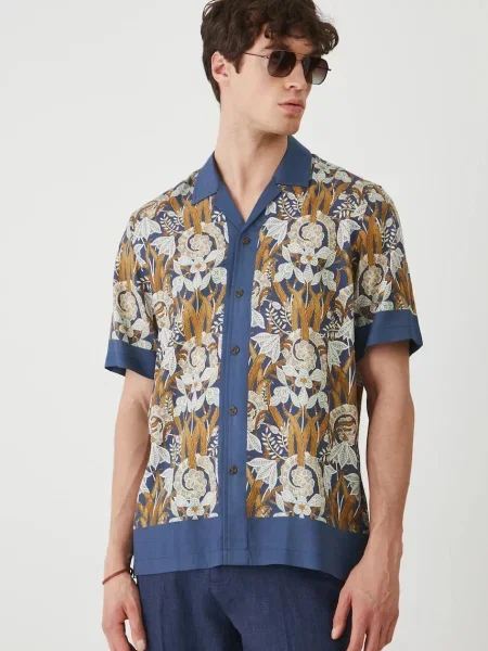 Риза Medicine мъжка със свободна кройка