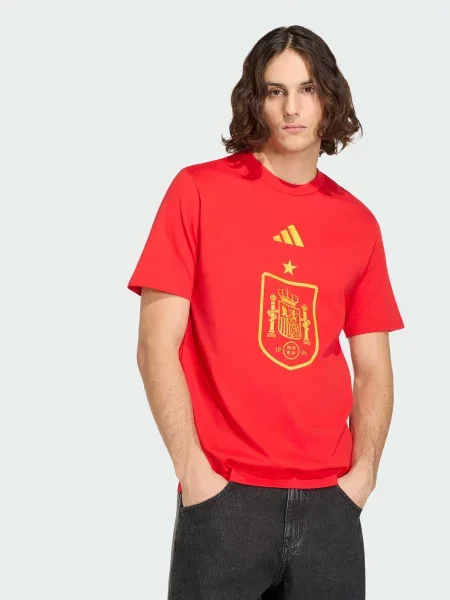 Футболка спортивна adidas червоний