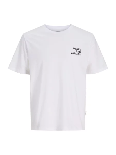 JJ Rebel Tricou JREBJENNER albastru porumbel / gri metalic / gri deschis alb