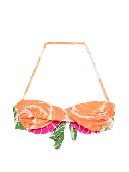 Bikini Farm Rio cu model floral roz