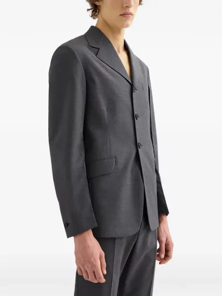 Sacou Jil Sander de lână gri