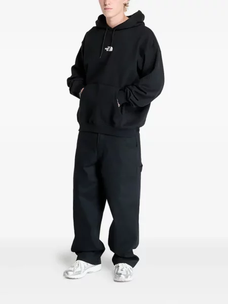 Hanorac cu glugă The North Face cu imagine negru