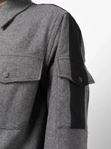 Cămașă Helmut Lang lungă gri