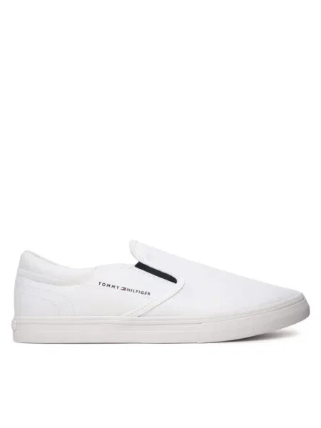 Ниски обувки Tommy Hilfiger бяло