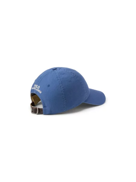 Polo Ralph Lauren czapka z daszkiem niebieska