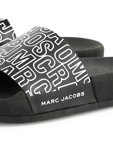 Dětské pantofle Marc Jacobs černé