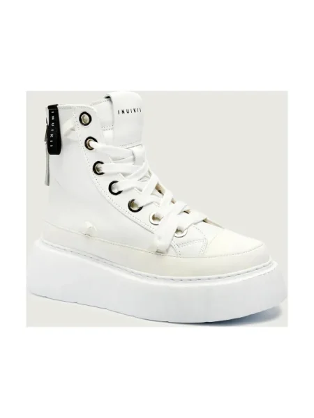 INUIKII Bőr sneakers tornacipő MATILDA fehér