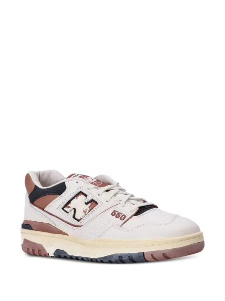 Kožené tenisky New Balance 550 bílé