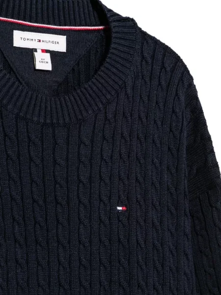 Gyerek szvetter Tommy Hilfiger kék