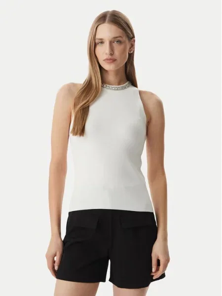 Morgan Pulover Alb bej