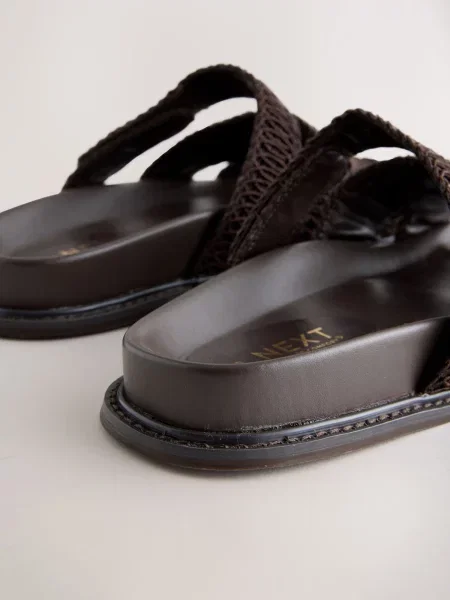 Next Šľapky Forever Comfort čokoládová