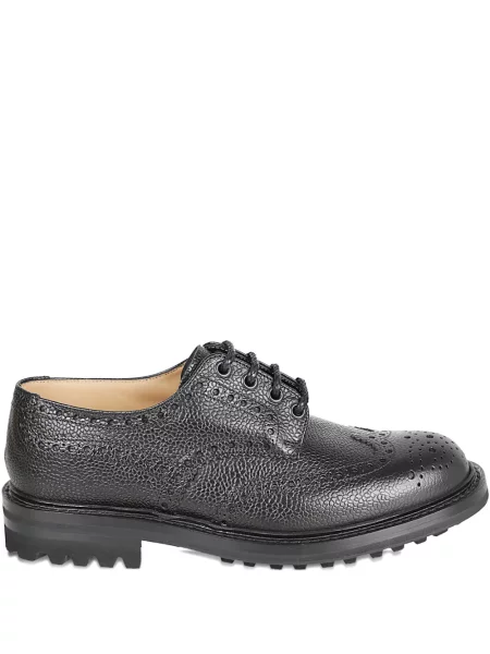 Ниски обувки Church's кепър черно