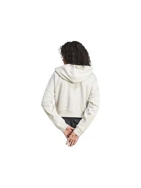 ADIDAS SPORTSWEAR Športová mikina Essentials tmavošedá / biela béžová