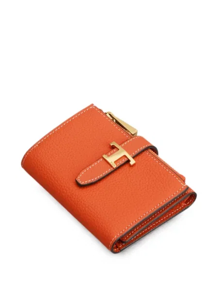 Portofel Tod's din piele portocaliu