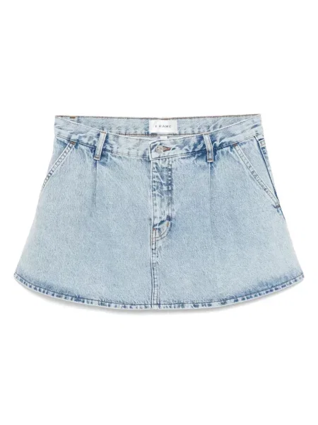 Fusta plisata Frame plisată albastru