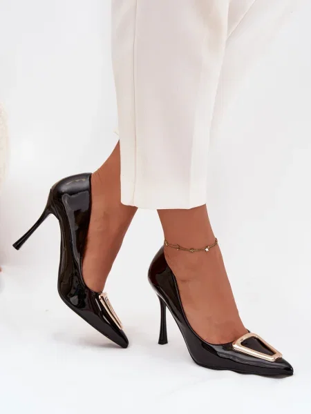 Pantofi cu toc Boto negru