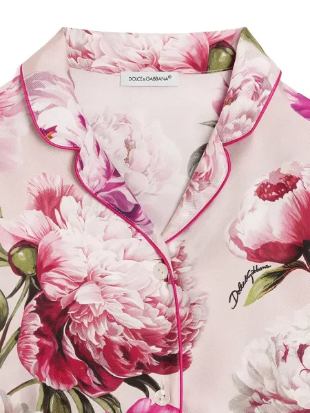 Cămașă copii Dolce & Gabbana roz