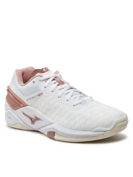 Olcsóbban. Női kézilabda cipő Mizuno Wave Stealth Neo white/rose/snow white. Méret: EU fehér