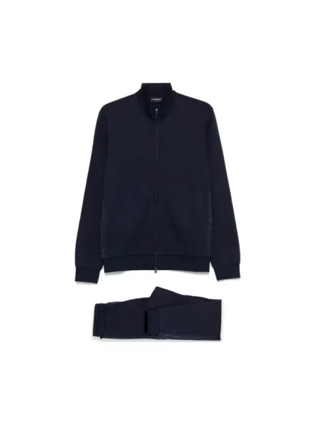 Komplet dresowy Emporio Armani niebieski