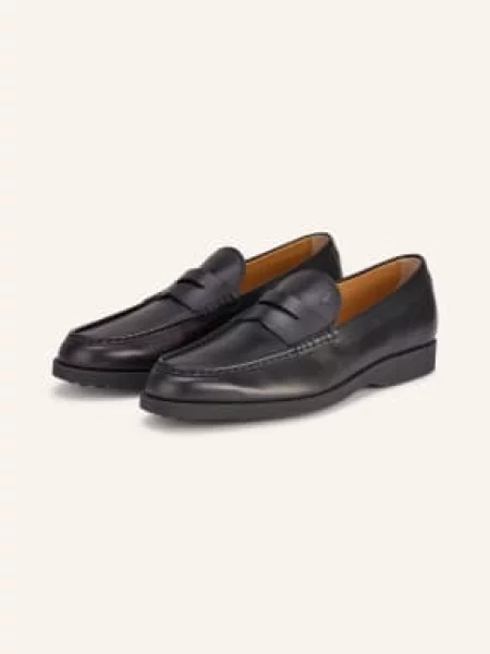 Tod's Mokasyny schwarz czarne