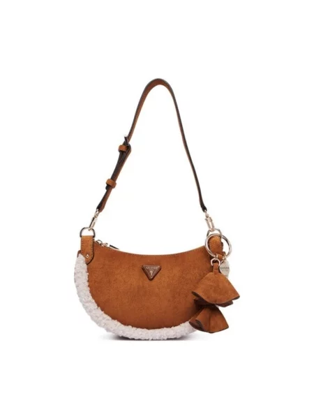 Geanta crossbody Guess maro