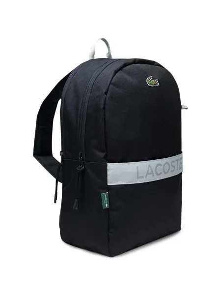 Plecak dziecięcy Lacoste czarny