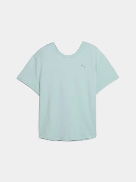 Футболка спортивна PUMA Move Cloudspun Loose Fit Tee комбінований верх зелений