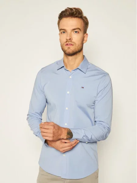 Tommy Jeans Košile modrá