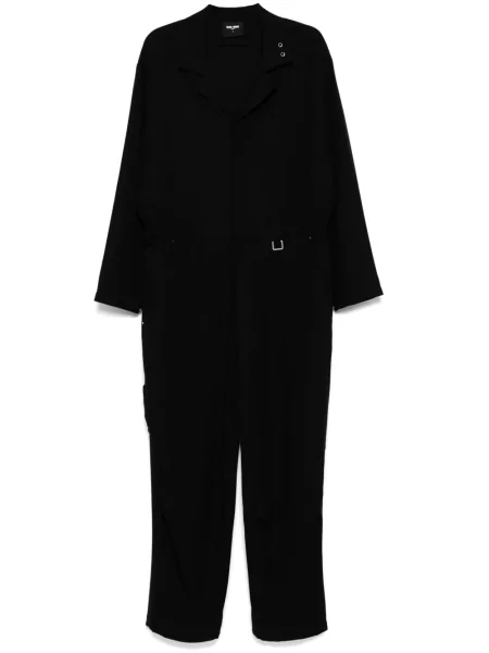 Salopetă Team Wang Design cu mâneci lungi lungă negru